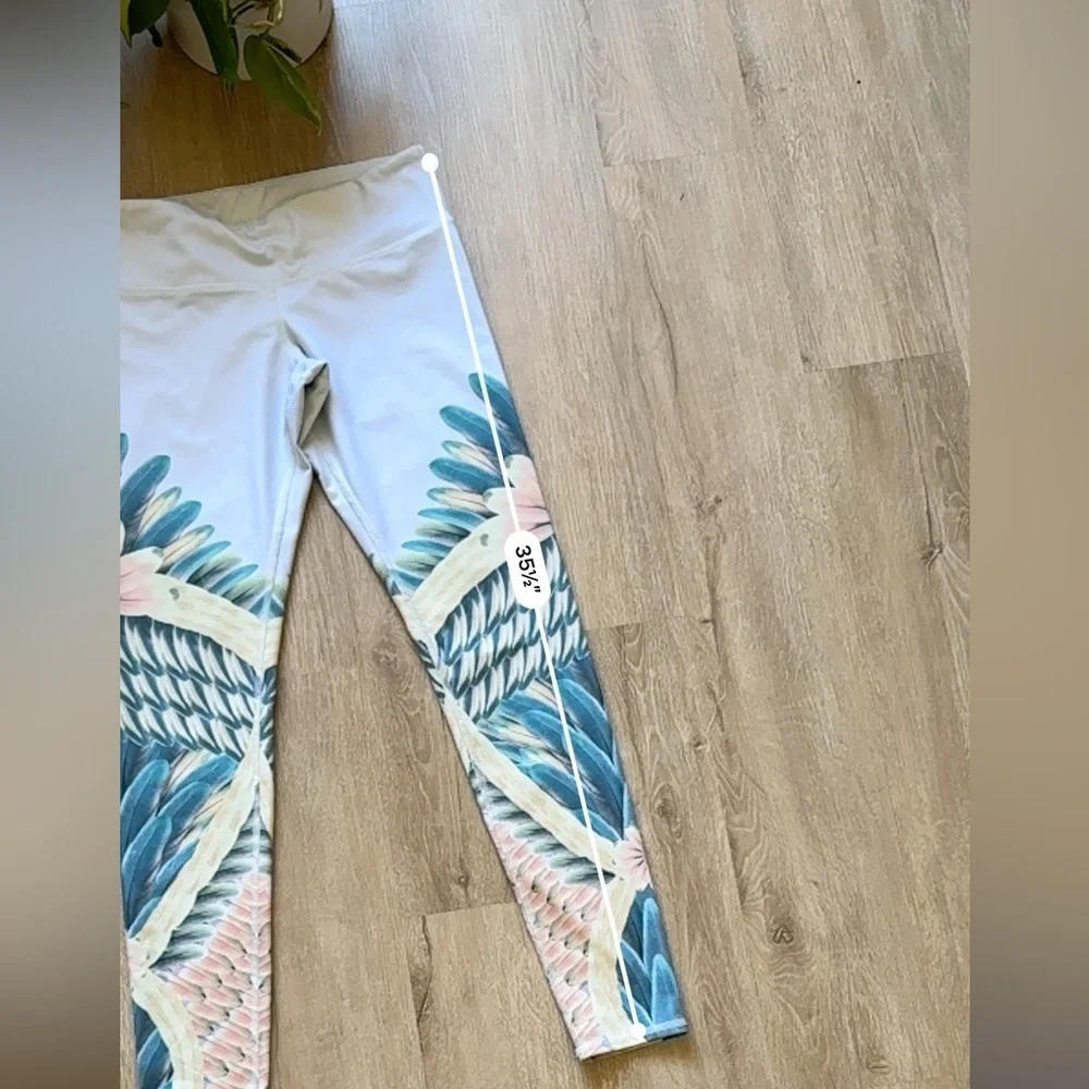 ALO Yoga Gypset Godess Blue Leggings